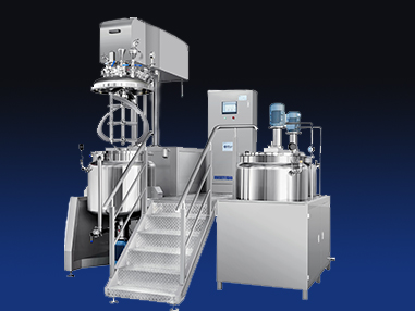 SME-BE500L真空乳化機(jī)，下均質(zhì)螺帶攪拌